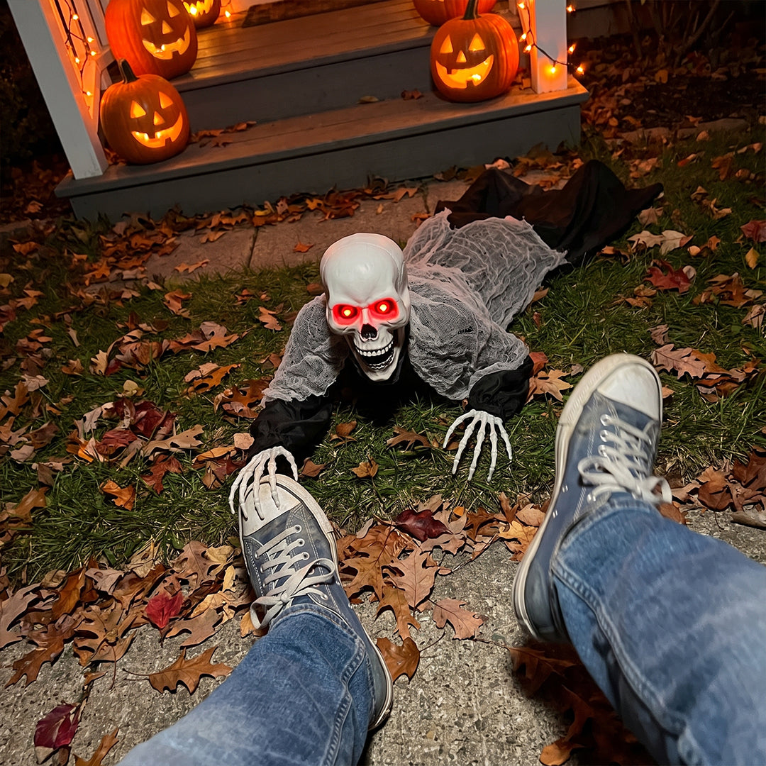 Crawling Ghost Skeleton